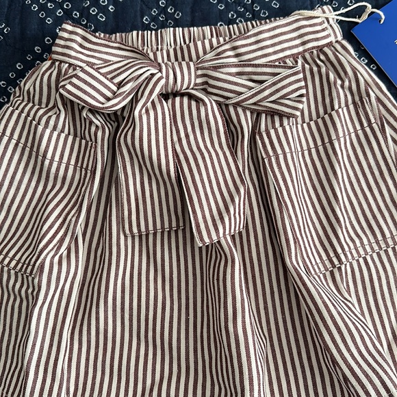Maison Me Striped Pocket Skirt Size 5 - Picture 2 of 5